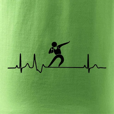 EKG vrh guľou