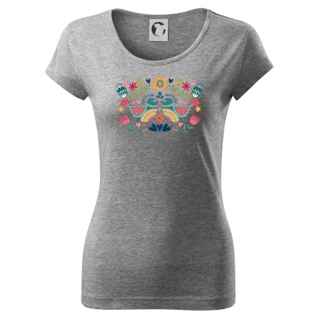 Folklór - dva farebné vtáčiky