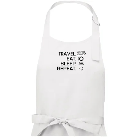 Eat sleep travel - Van