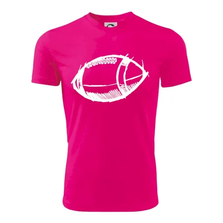 Americký futbal lopta skica