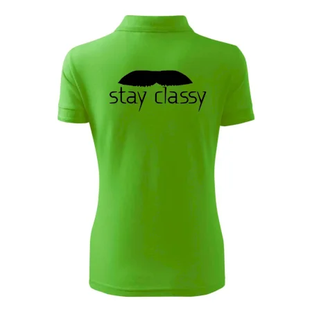 Stay Classy - mustache