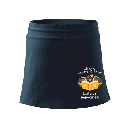 Ak mám otvorenú knihu, tak vás nepočujem