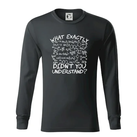 What exactly didnt you understand Chemistry