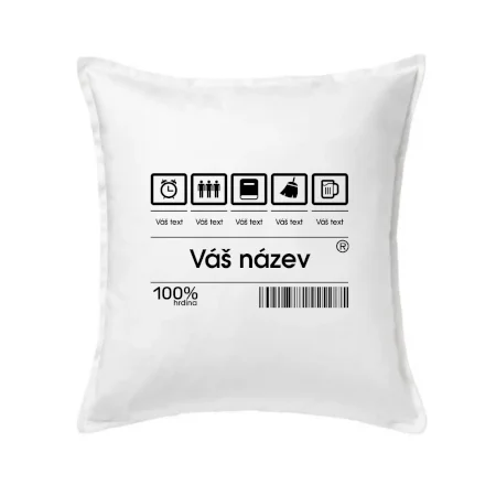 Čárový kód - Vlastní text