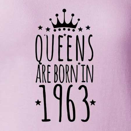 Queens are born in 1963