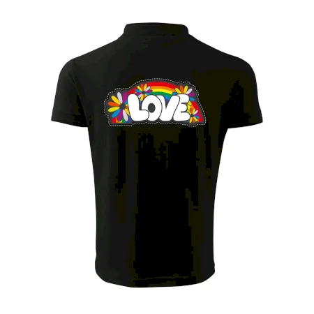 Love s dúhou v pozadí