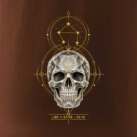 Váhy Astrologická geometrická lebka