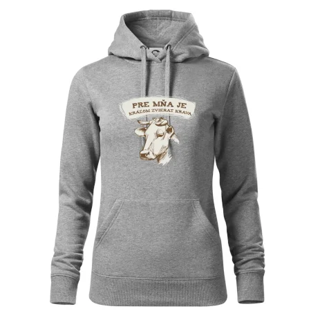 Pre mňa je kráľom zvierat krava