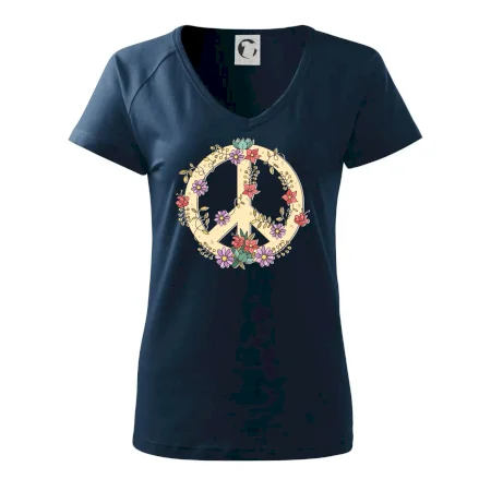 Peace symbol pieskový