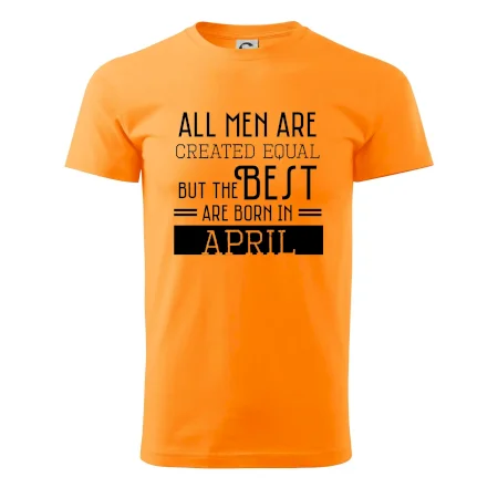 All men are created equal april