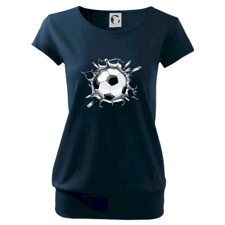 Futbalová lopta v triku