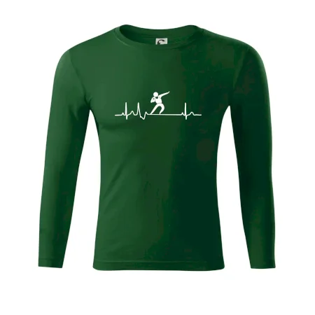 EKG vrh guľou