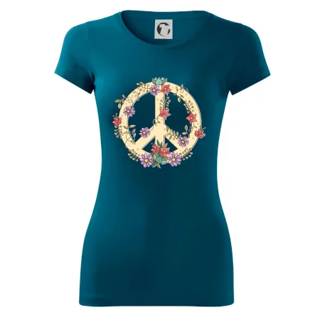 Peace symbol pieskový
