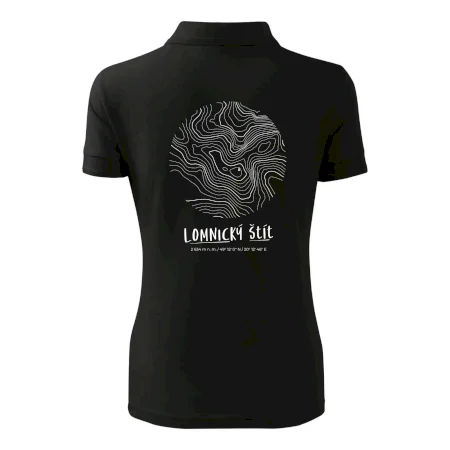 Lomnický štít - vrstevnice v kruhu