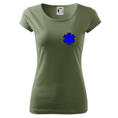 Rescue - Hviezda na prsníku + nápis na chrbte