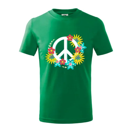 Peace symbol abstraktný