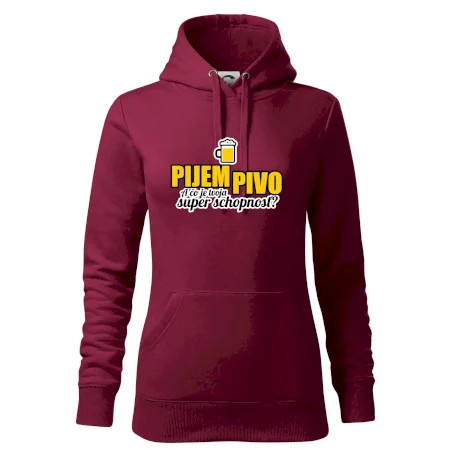 Pijem pivo - tvoja super schopnosť - rovný
