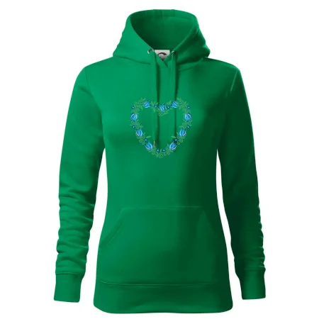 Modré tulipánové srdiečko (Pecka design)