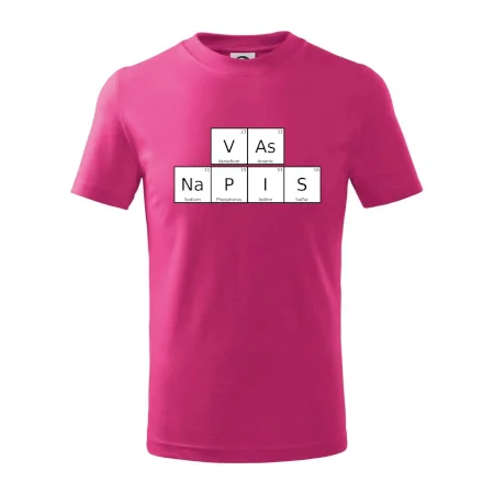 Vlastný nápis - periodická tabuľka