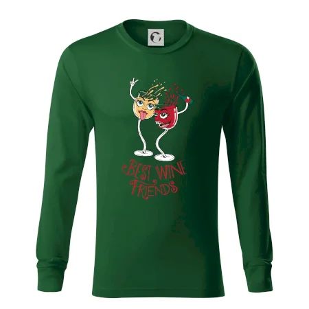 Best wine friends dancing (Pecka design)
