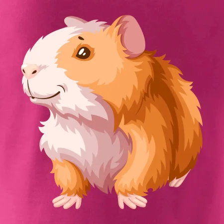 Morča - kreslené, bielo oranžové