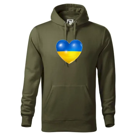 Ukrajina srdce vlajka