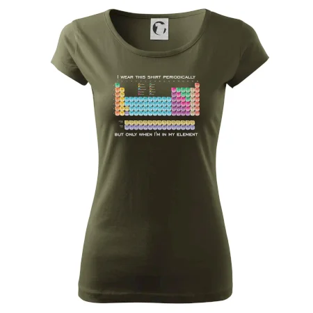 I wear this shirt periodically but only when I'm in my element
