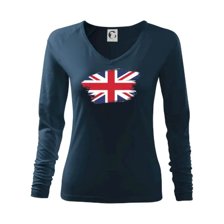Britská vlajka roztrhaná