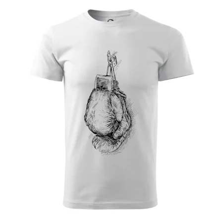 Boxerské rukavice kreslené na výšku