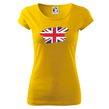Britská vlajka roztrhaná