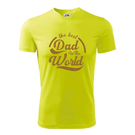 The best dad in the world - písacie