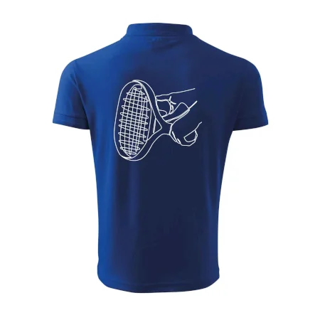 Tenisová raketa jedným ťahom