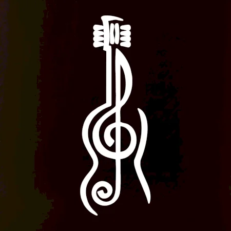 Husľový kľúč gitara