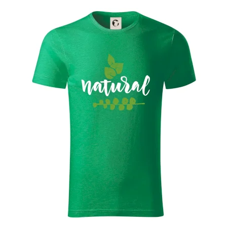 Natural - nápis v listoch