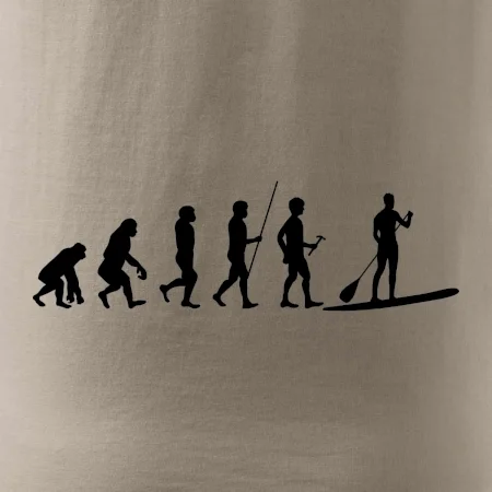 Evoluce paddleboard muž