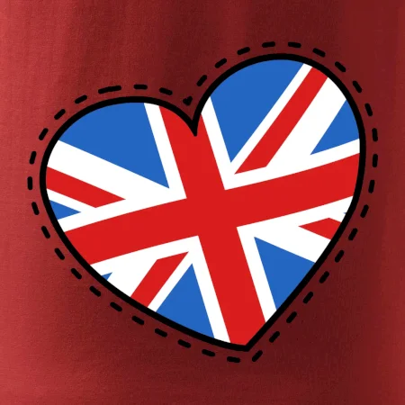 Británia srdce prsník