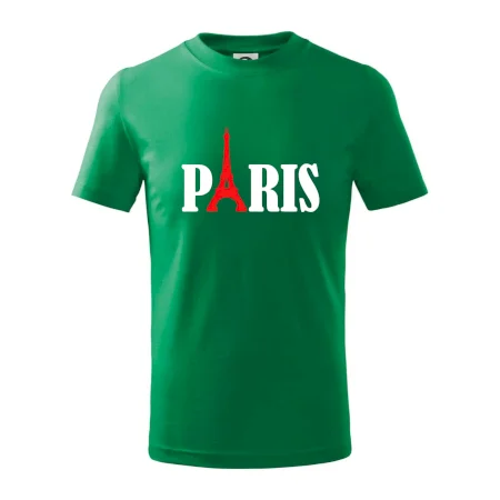 Paris nápis Eiffelova veža