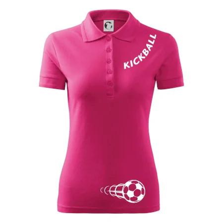 Kickball nápis šikmo