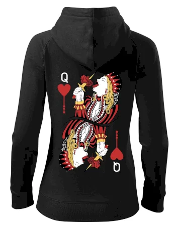 Srdcová Kráľovná kreslená (Pecka Design)
