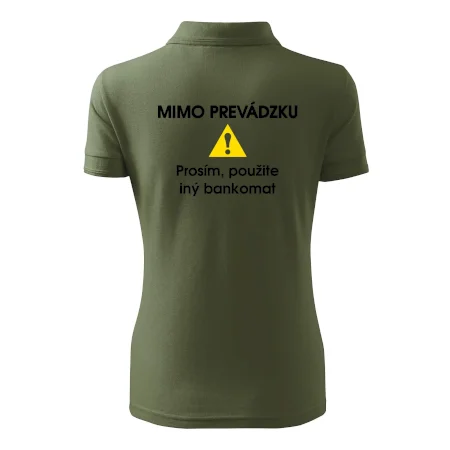 Mimo prevádzku prosím, použite iný bankomat