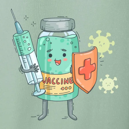 Cartoon vaccine