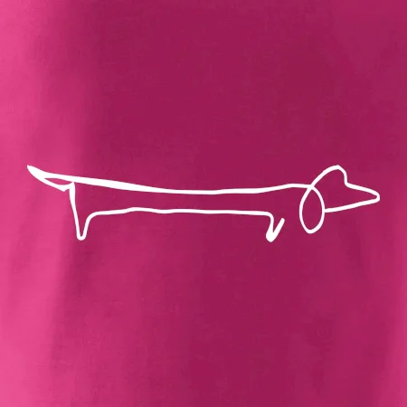 Jazvečík - kreslený