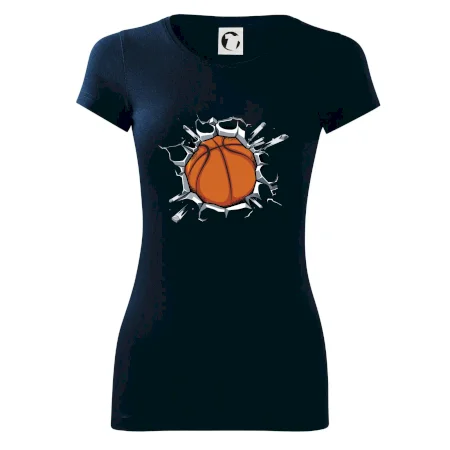 Basketbal lopta v triku