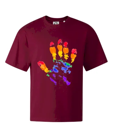 LGBT hand print