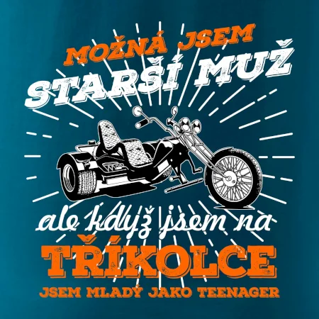 Možná jsem starší muž - tříkolka