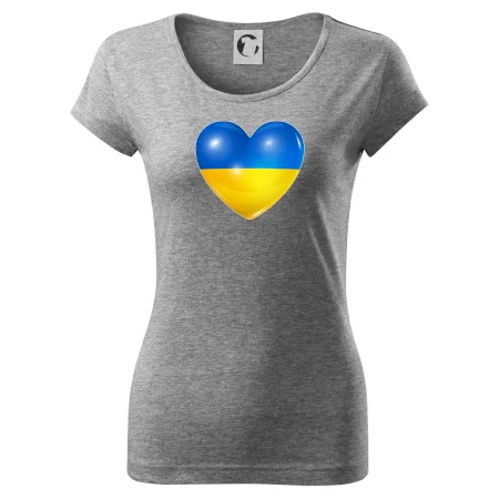 Ukrajina srdce vlajka