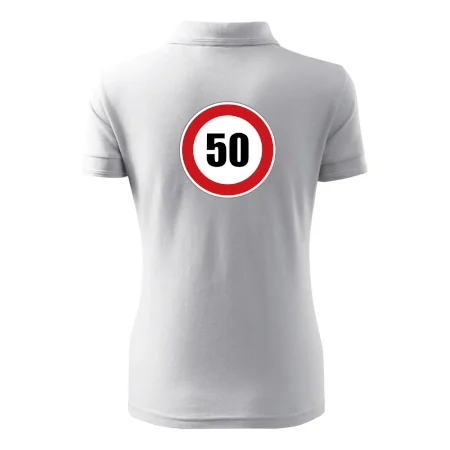 Dopravná značka - obmedzenie rýchlosti 50