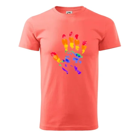 LGBT hand print