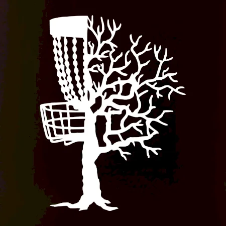 Disc golf pozor strom