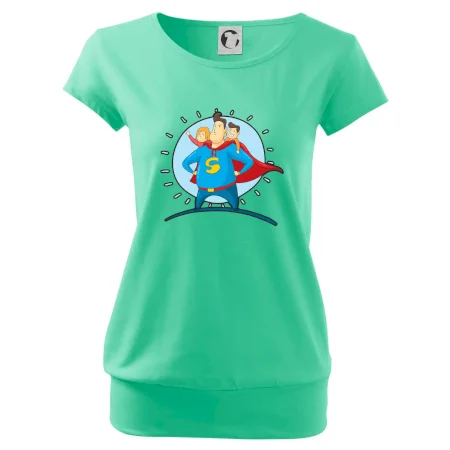 Ocko superman - dievča a chlapec